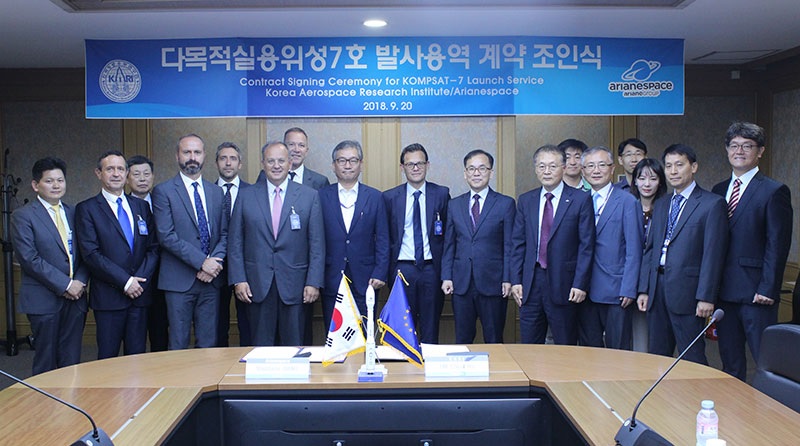Avio Vega C satellite Kompsat-7 Korea Aerospace Research Institute - KARI spazio-news.it magazine
