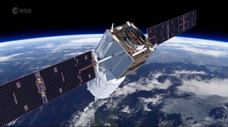 Satellite Aeolus ESA Spazio-news.it