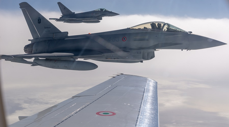 Difesa AMI caccia Eurofighter del 4° Stormo di Grosseto(2)