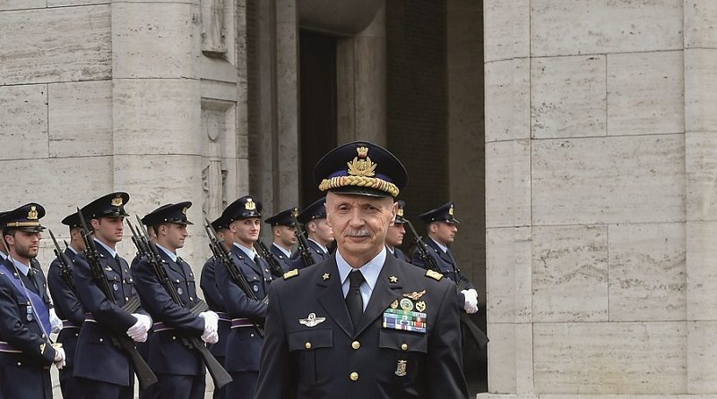 Generale di Squadra Aerea Vecciarelli Capo di Stato Maggiore della Difesa