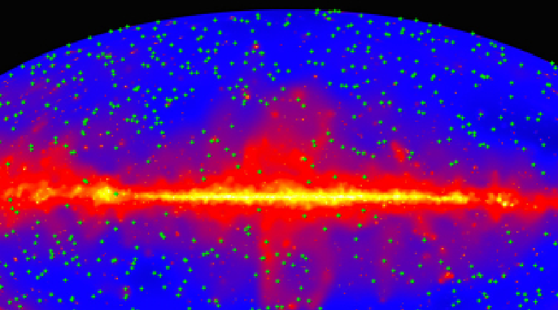 Large Area Telescope di Fermi studio somma di tutti i fotoniemessi finora dalle stelle nell’universo