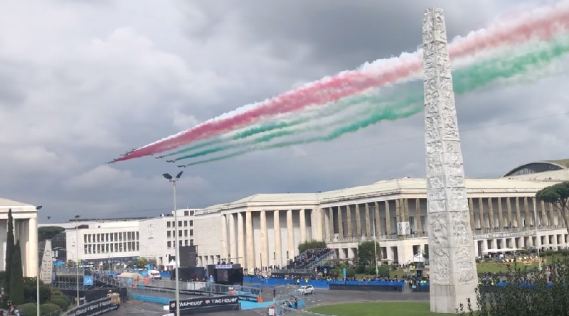 Roma Formula E Aeronautica Militare Frecce Tricolori 2019