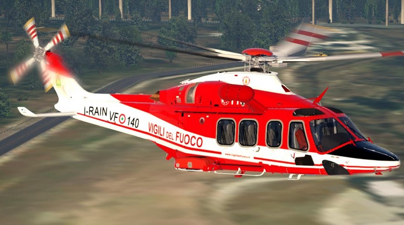 Leonardo elicottero AW-139 Vigili del Fuoco