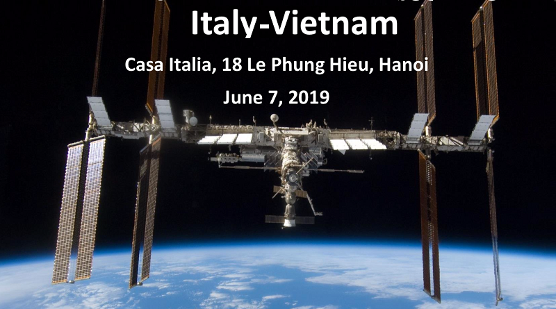 Italy-Vietnam workshop “Italy and Vietnam perspectives and elements for cooperation in the space sector”