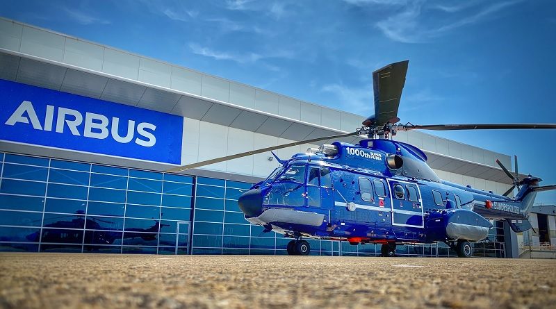 Airbus Helicopters 1000° elicottero Super Puma - H215 Polizia Federale tedesca - Bundespolizei