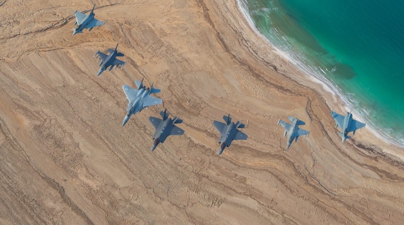 Esercitazione Blue Flag 19 - F-35 Israeli Air Force - IAF Eurofighter Aeronautica Militare Italiana