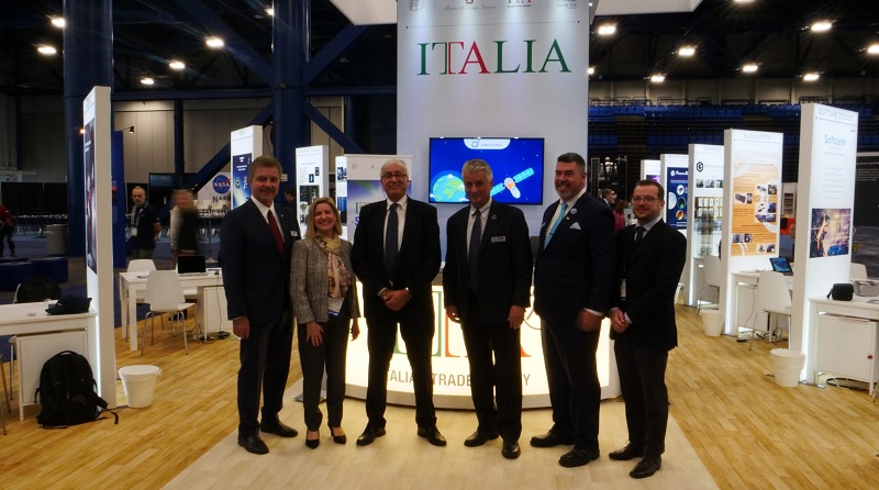 Ministero per lo Sviluppo Economico Amedeo Teti, Antonietta Baccanari Houston Ice Jackson Harar Spacecom James Causey Richard Hodge SpaceCom Federico Ciattaglia