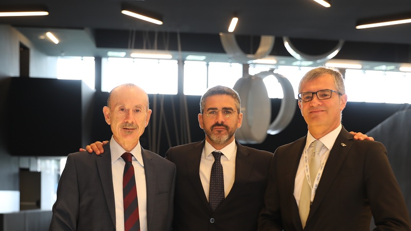 Riccardo Fraccaro, Carlo Massagli ComInt, Giorgio Saccoccia ASI - Agenzia Spaziale Italiana