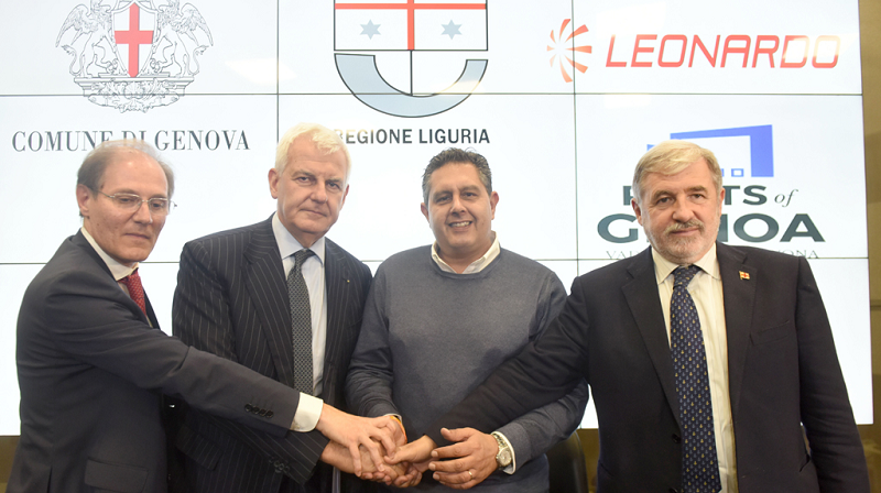 Leonardo_accordo Liguria_Toti Profumo_Spazio-News