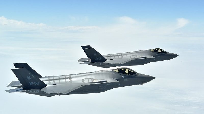 aeronautica militare coppia F-35 italia