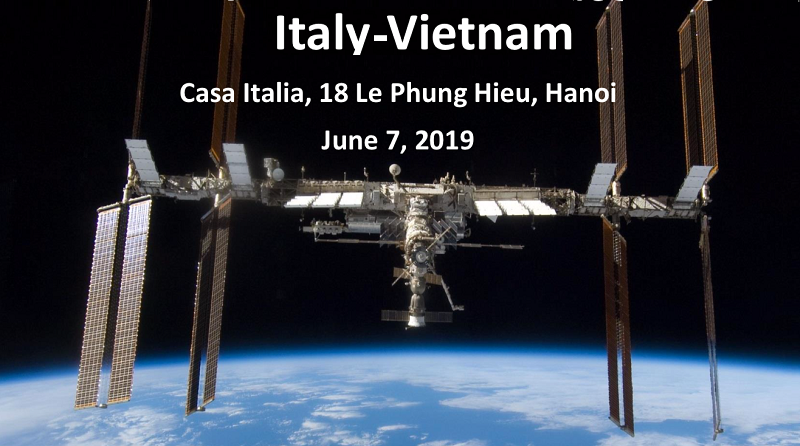 Italy-Vietnam workshop “Italy and Vietnam perspectives and elements for cooperation in the space sector”
