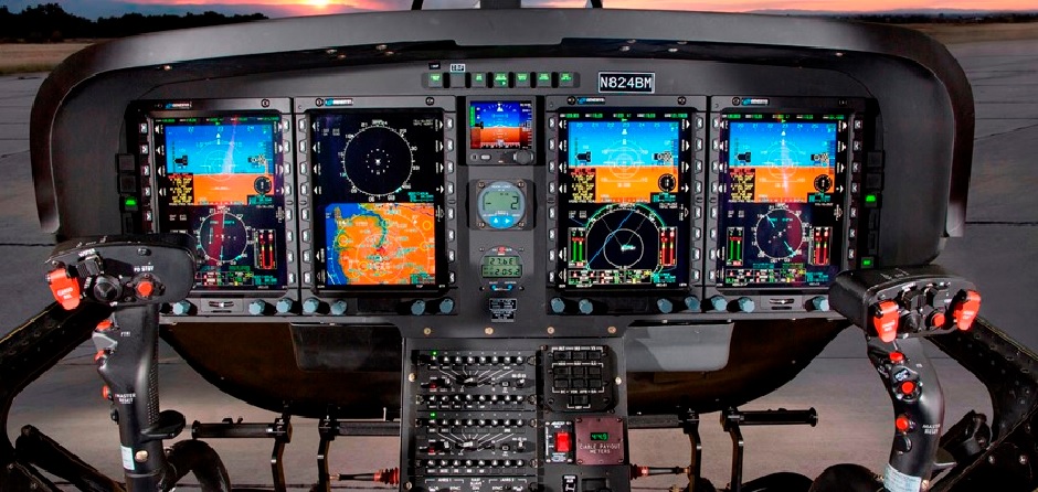 Leonardo Advanced Helicopter Training System TH-73 TH-119 cockpit