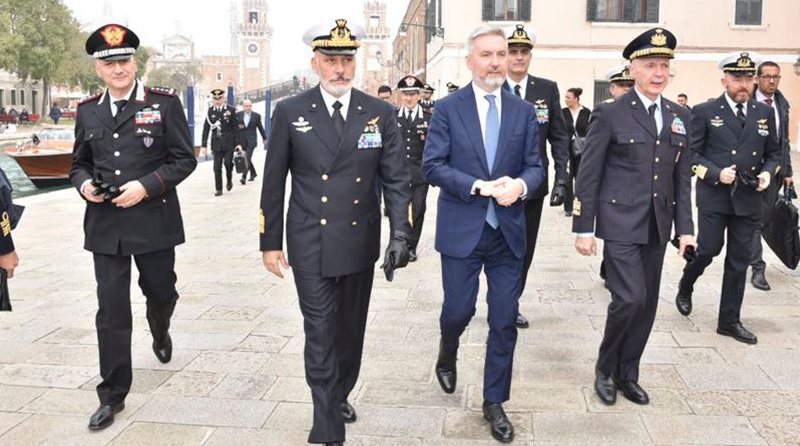 Ministro della Difesa Lorenzo Guerini, Vecciarelli, Venezia